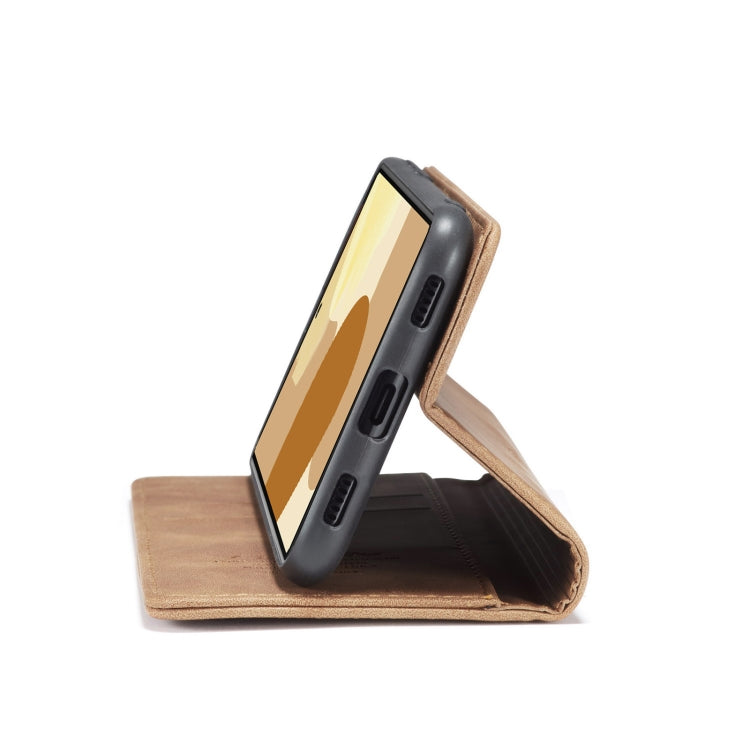 For Google Pixel 6 Pro CaseMe 013 Multifunctional Horizontal Flip Leather Phone Case with Card Slot & Holder & Wallet(Brown)