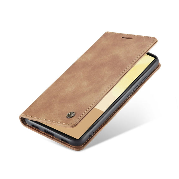 For Google Pixel 6 Pro CaseMe 013 Multifunctional Horizontal Flip Leather Phone Case with Card Slot & Holder & Wallet(Brown)