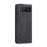 For Google Pixel 6 CaseMe 013 Multifunctional Horizontal Flip Leather Phone Case with Card Slot & Holder & Wallet(Black)