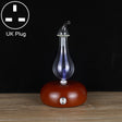 Wood Essential Oil Diffuser Aromatherapy Machine Automatic Alcohol Sprayer, Plug Specification:UK Plug(Dark Brown) - free shipping - PMC TechLife - Order now!