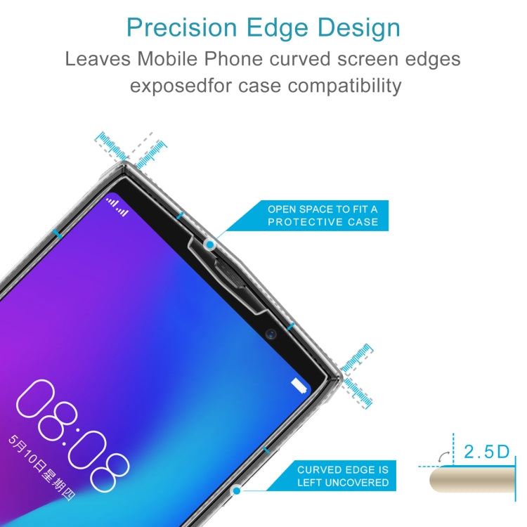 10 PCS 0.26mm 9H 2.5D Tempered Glass Film For Doogee N100