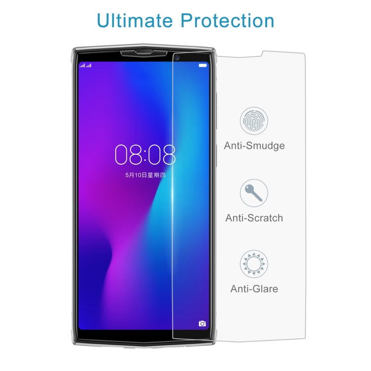 10 PCS 0.26mm 9H 2.5D Tempered Glass Film For Doogee N100