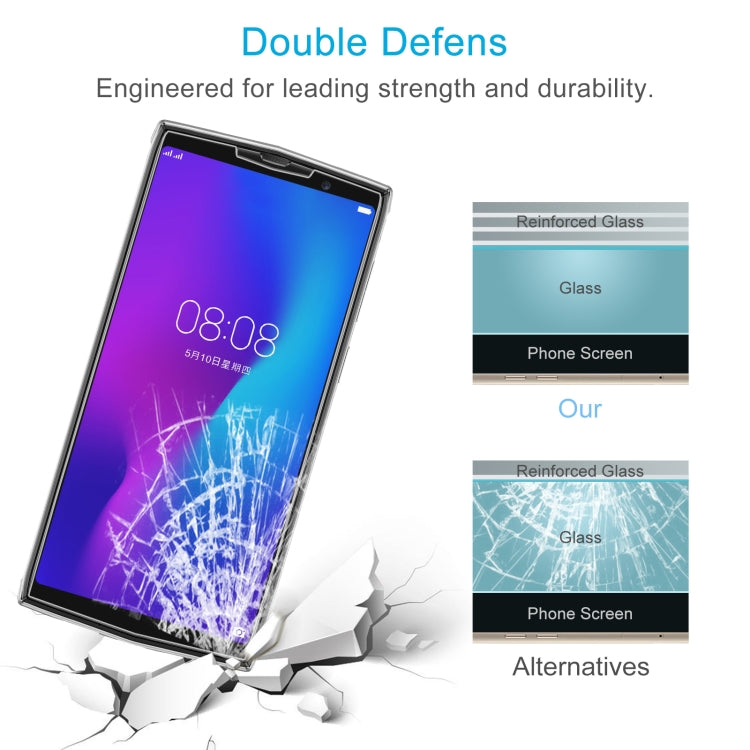 10 PCS 0.26mm 9H 2.5D Tempered Glass Film For Doogee N100