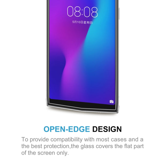 50 PCS 0.26mm 9H 2.5D Tempered Glass Film For Doogee N100
