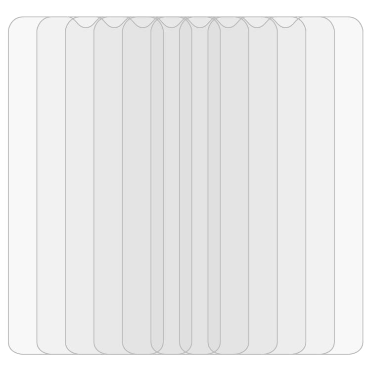 10 PCS 0.26mm 9H 2.5D Tempered Glass Film For Doogee Y8C