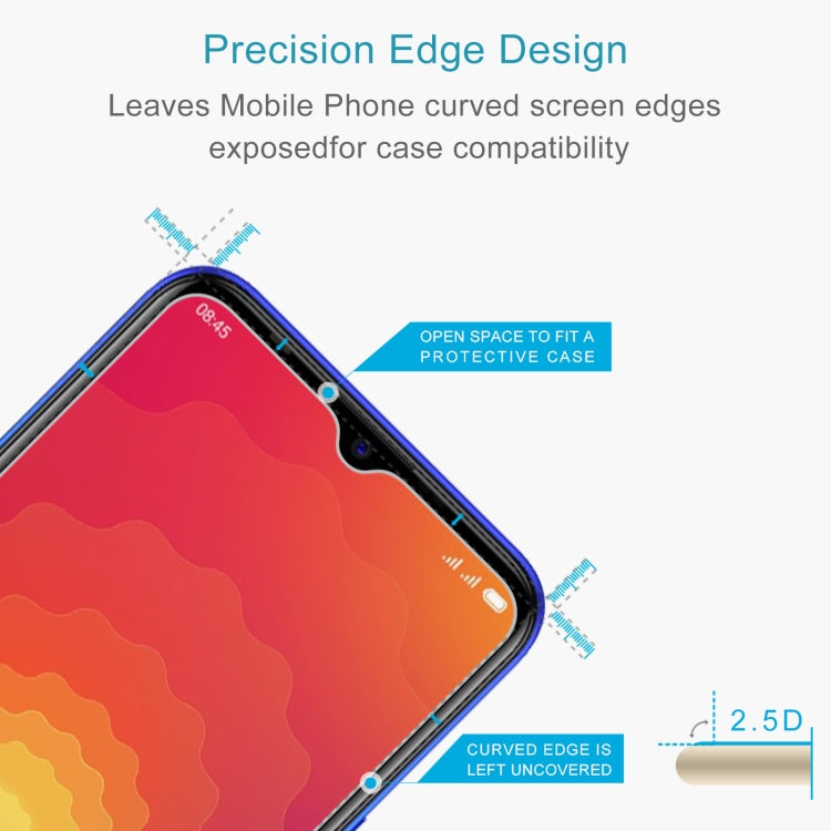 0.26mm 9H 2.5D Tempered Glass Film For Tecno Spark 4