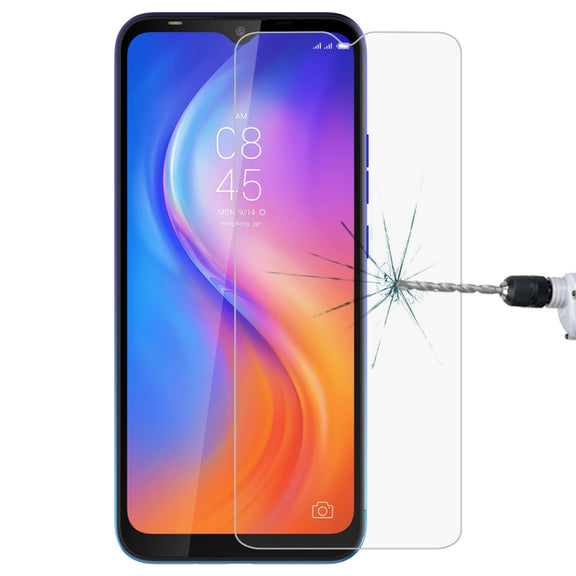 0.26mm 9H 2.5D Tempered Glass Film For Tecno Spark 4 Lite