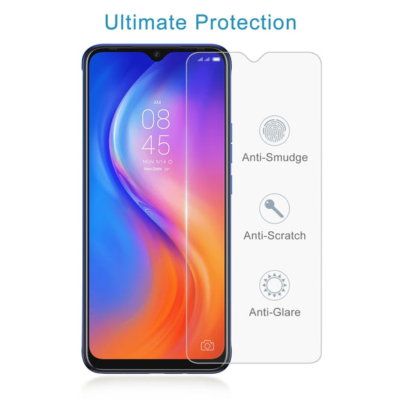 0.26mm 9H 2.5D Tempered Glass Film For Tecno Spark 6 Air