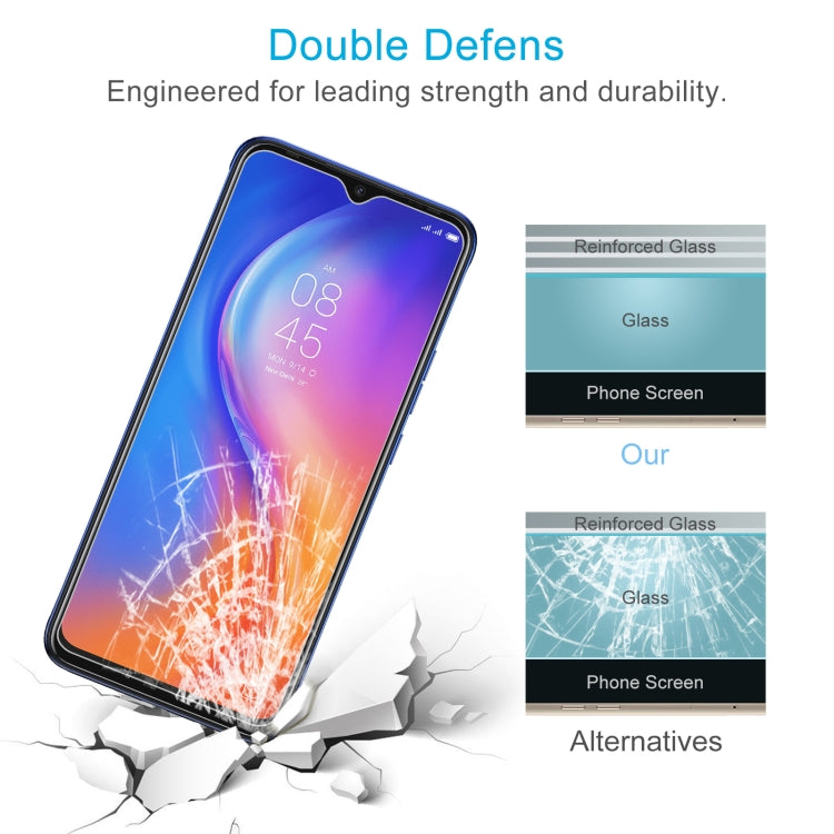 0.26mm 9H 2.5D Tempered Glass Film For Tecno Spark 6 Air