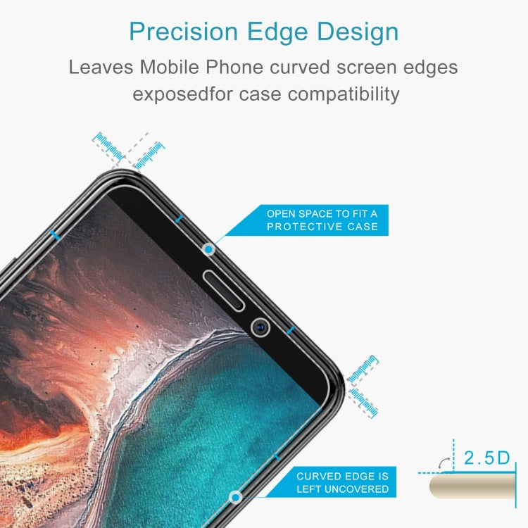 0.26mm 9H 2.5D Tempered Glass Film For Ulefone P6000 Plus