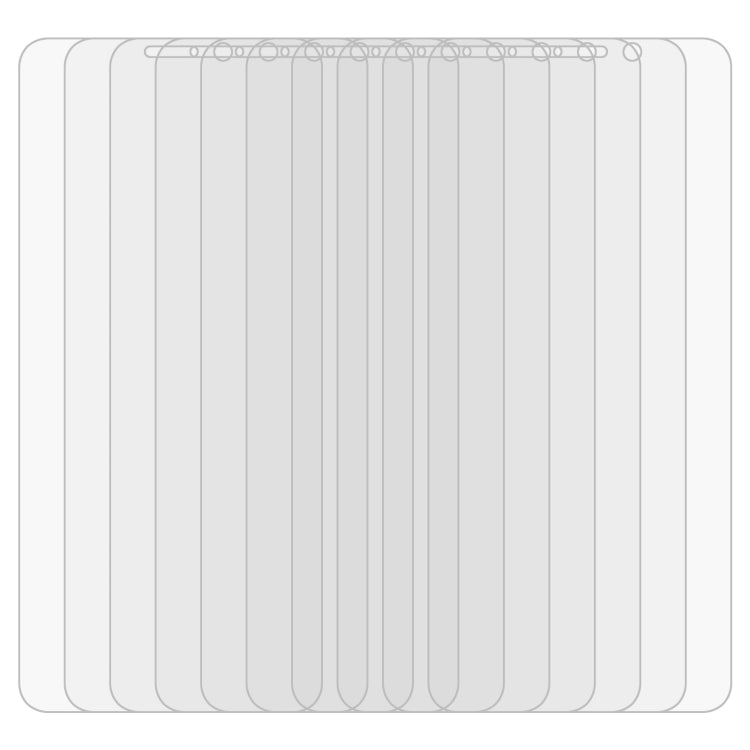 10 PCS 0.26mm 9H 2.5D Tempered Glass Film For Ulefone P6000 Plus