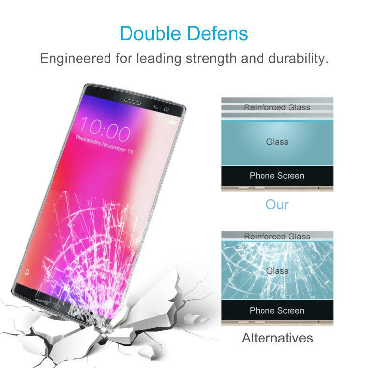10 PCS 0.26mm 9H 2.5D Tempered Glass Film For Doogee BL12000 Pro