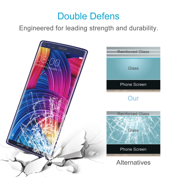10 PCS 0.26mm 9H 2.5D Tempered Glass Film For Doogee MIX 2