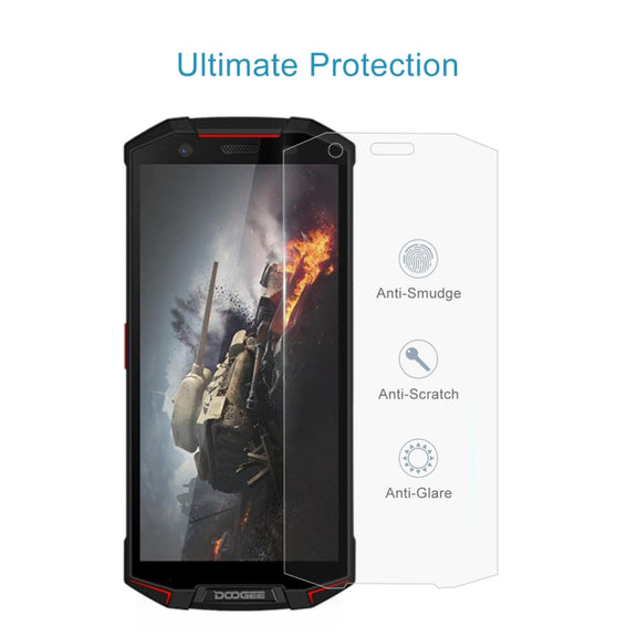 10 PCS 0.26mm 9H 2.5D Tempered Glass Film For Doogee S70