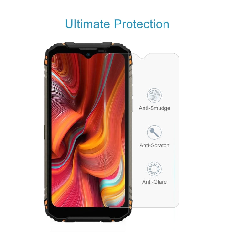 10 PCS 0.26mm 9H 2.5D Tempered Glass Film For Doogee S96 Pro