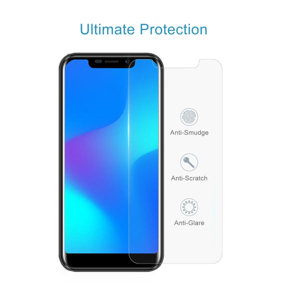 10 PCS 0.26mm 9H 2.5D Tempered Glass Film For Doogee X70