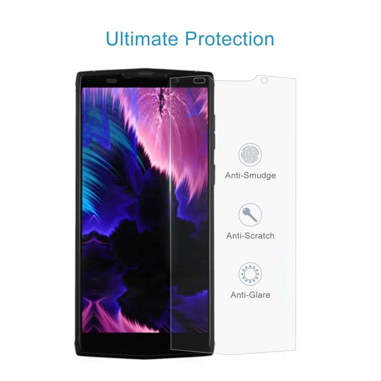 50 PCS 0.26mm 9H 2.5D Tempered Glass Film For Doogee BL9000