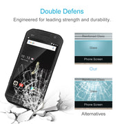 50 PCS 0.26mm 9H 2.5D Tempered Glass Film For Doogee S30