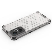 For OPPO Realme GT Neo2 5G Shockproof Honeycomb PC + TPU Phone Case(Black)