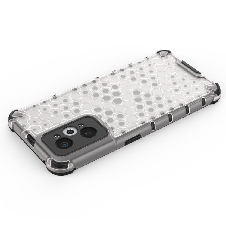 For OPPO Realme GT Neo2 5G Shockproof Honeycomb PC + TPU Phone Case(Black)