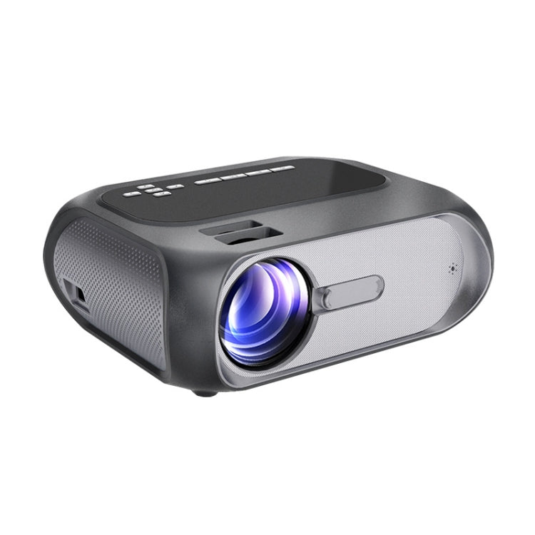 T7 1920x1080P 200 ANSI Portable Home Theater LED HD Digital Projector, Same Screen Version,US Plug (Black)