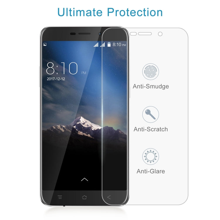 10 PCS 0.26mm 9H 2.5D Tempered Glass Film For Blackview A10