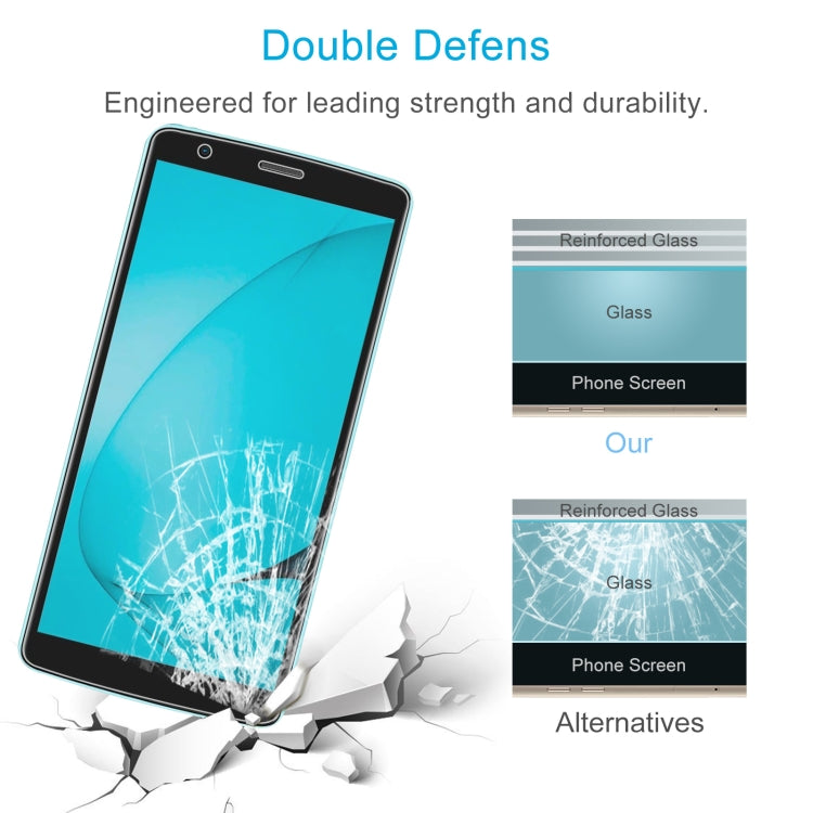 10 PCS 0.26mm 9H 2.5D Tempered Glass Film For Blackview A20