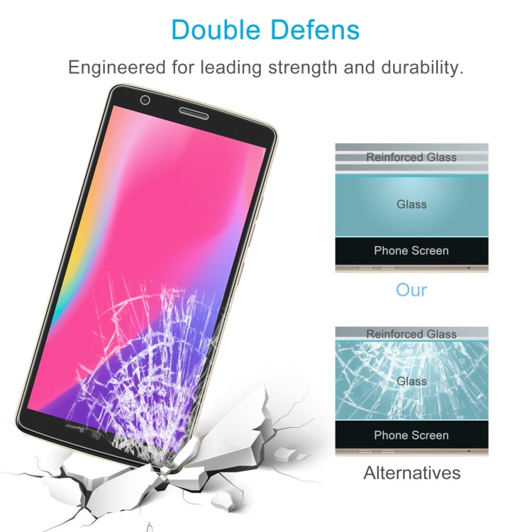 10 PCS 0.26mm 9H 2.5D Tempered Glass Film For Blackview A20 Pro