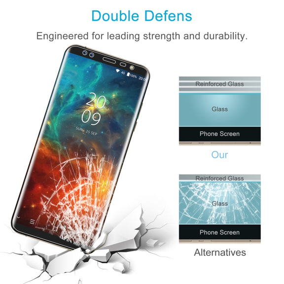 10 PCS 0.26mm 9H 2.5D Tempered Glass Film For Blackview S8