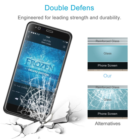 50 PCS 0.26mm 9H 2.5D Tempered Glass Film For Blackview P6000