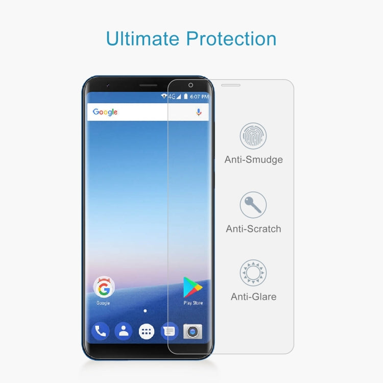 10 PCS 0.26mm 9H 2.5D Tempered Glass Film For Ulefone MIX