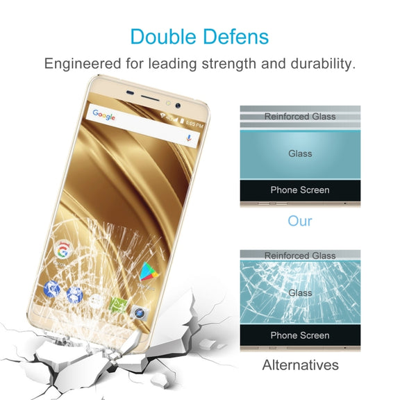 10 PCS 0.26mm 9H 2.5D Tempered Glass Film For Ulefone S8 Pro