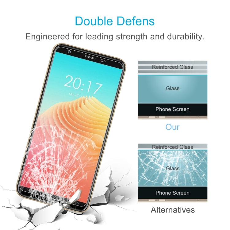 10 PCS 0.26mm 9H 2.5D Tempered Glass Film For Ulefone S9 Pro