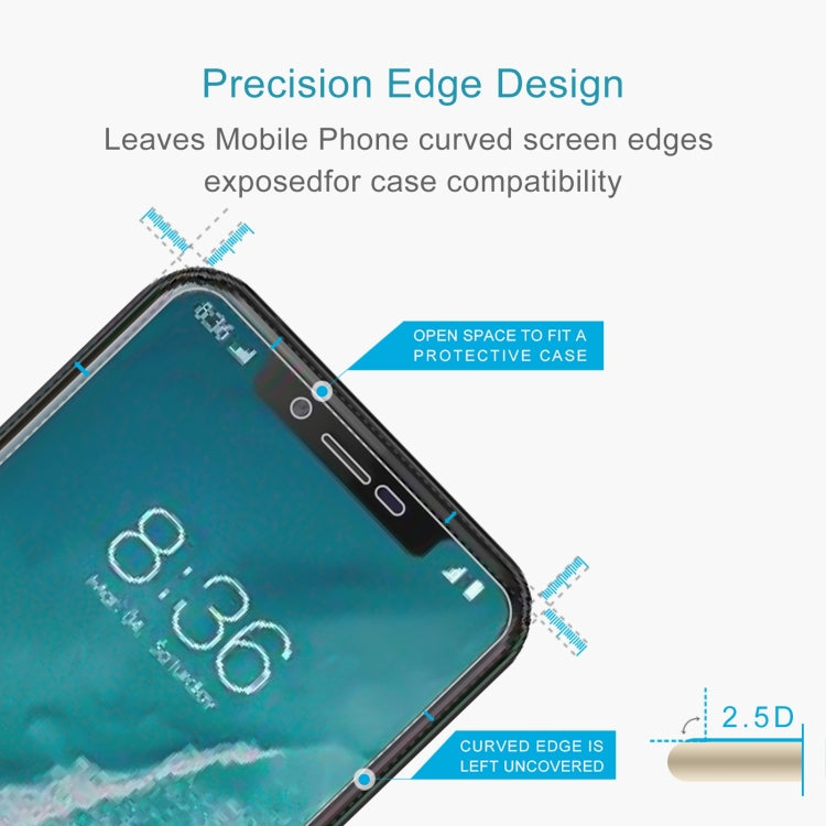 10 PCS 0.26mm 9H 2.5D Tempered Glass Film For Ulefone X