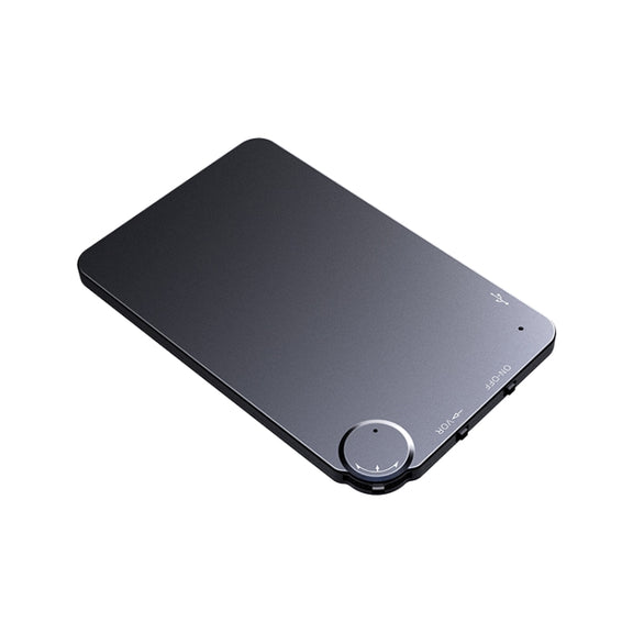 K2 Portable Ultra-thin Card Voice Recorder, Capacity:32GB(Black)