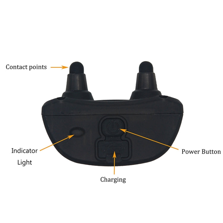 WL-0225 Remote Control Trainer Training Dog Barking Control Collar, Style:1 to 2