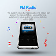 M12 Multifunctional Portable Bluetooth Player, Capacity:4GB(Silver)