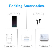 M12 Multifunctional Portable Bluetooth Player, Capacity:8GB(Silver)