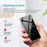 M25 Multifunctional Portable Bluetooth MP3 Player, Capacity:64GB(Black)