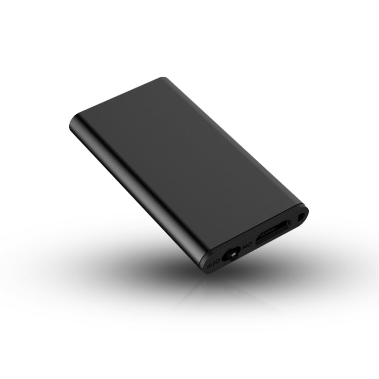 Q1 Intelligent HD Noise Reduction Voice Control Recorder, Capacity:8GB(Black)