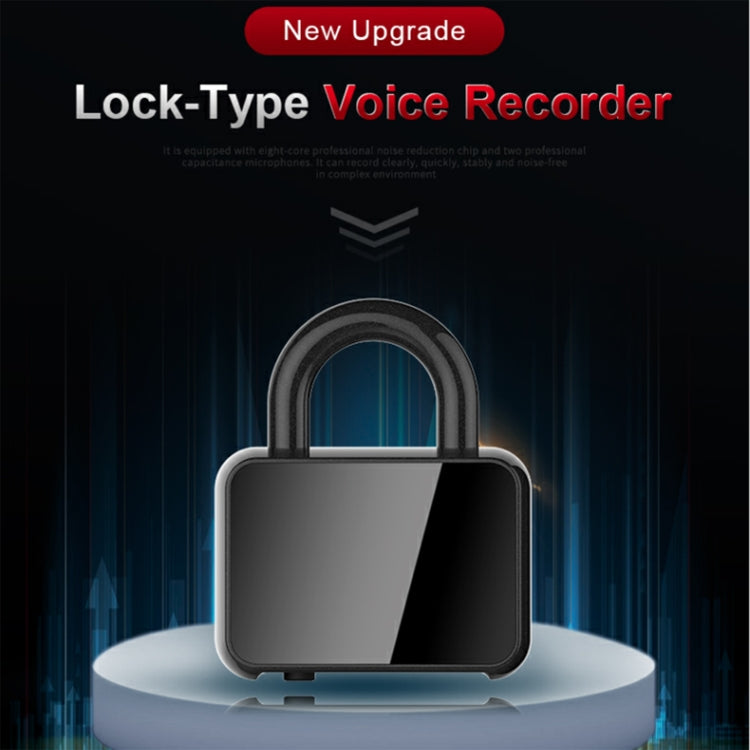 Q11 Intelligent HD Noise Reduction Lock Voice Recorder, Capacity:32GB(Black)