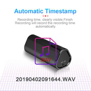 Q51 Intelligent HD Noise Reduction Remote Voice Control Recorder, Capacity:4GB(Black)