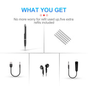 Q90 Intelligent HD Digital Noise Reduction Recording Pen, Capacity:16GB(Black)