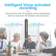 Q96 Intelligent HD Digital Noise Reduction Recording Pen, Capacity:4GB(Black)