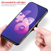 For OPPO F11 Pro Gradient Color Glass Case(Sky Blue)