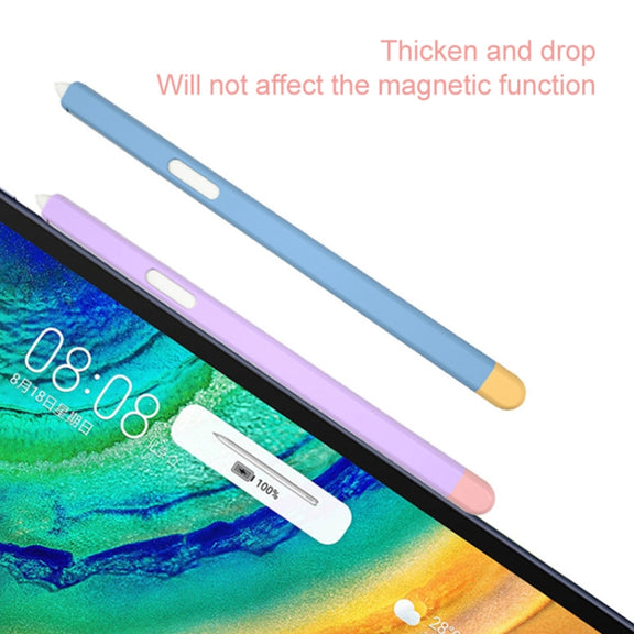 Contrast Color Stylus Pen Protective Case for Samsung Galaxy Tab S Pen(Yellow Red)