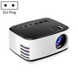 T20 320x240 400 Lumens Portable Home Theater LED HD Digital Projector, Same Screen Version, EU Plug(Black White) - LED Projector by PMC TechLife | Online Shopping South Africa | PMC TechLife | Buy Now Pay Later Mobicred