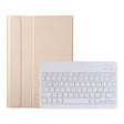 A08 Ultra-thin Bluetooth Keyboard Leather Case For Samsung Galaxy Tab A8 2021 SM-X205 / SM-X200(Gold) - Samsung Keyboard by PMC TechLife | Online Shopping South Africa | PMC TechLife