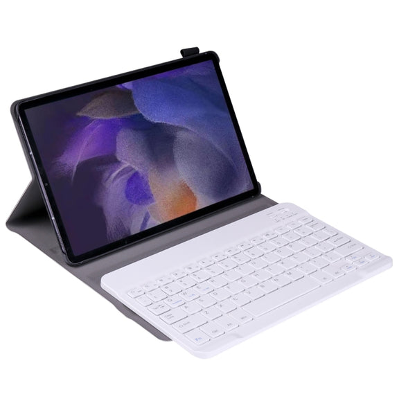 A08 Ultra-thin Bluetooth Keyboard Leather Case For Samsung Galaxy Tab A8 2021 SM-X205 / SM-X200(Gold)