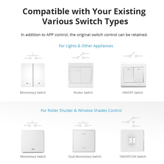 Sonoff DUALR3 Dual Ways Control WiFi Smart Switch Module